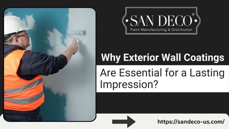 Exterior Wall Coatings Are Essential for a Lasting Impression